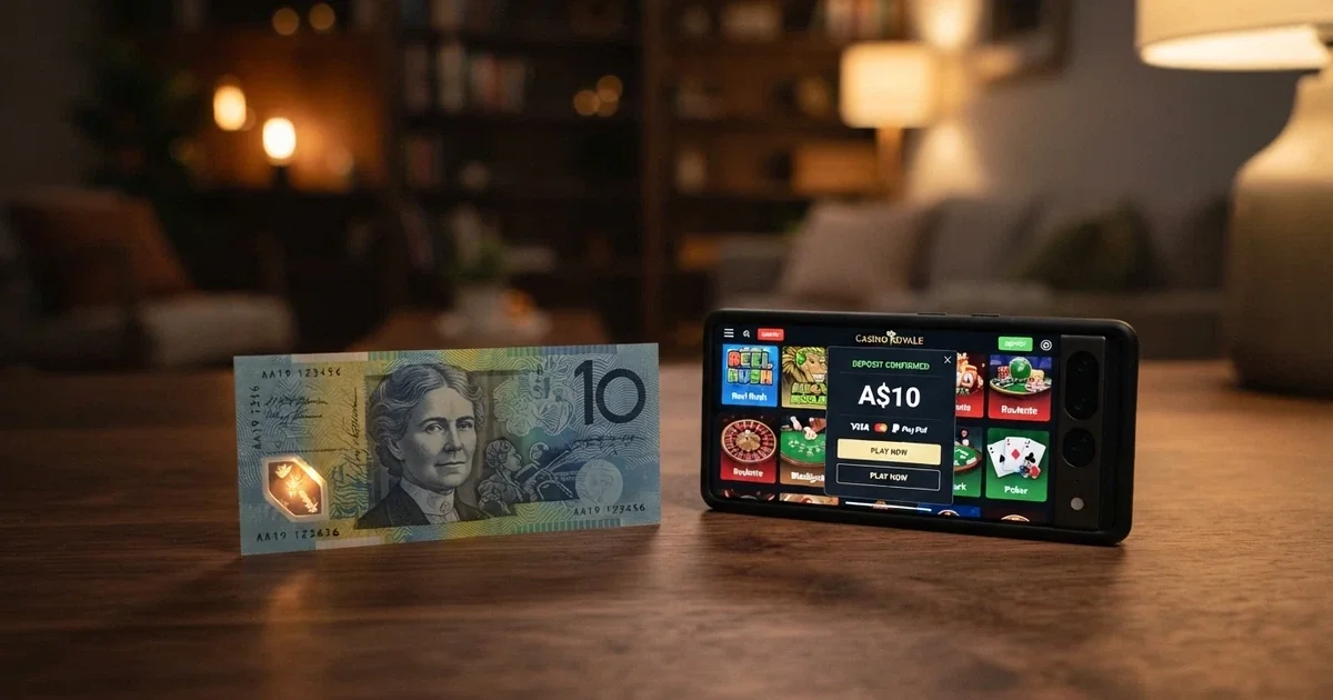 $10 Minimum Deposit Casinos in Australia (2026) — Offshore Reality
