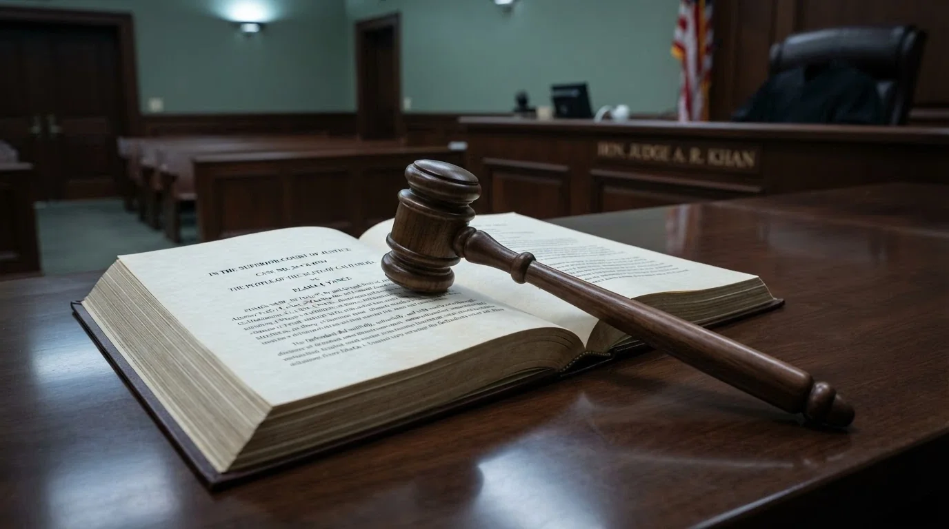A gavel on a document marked Interactive Gambling Act 2001, an Australian government crest visible