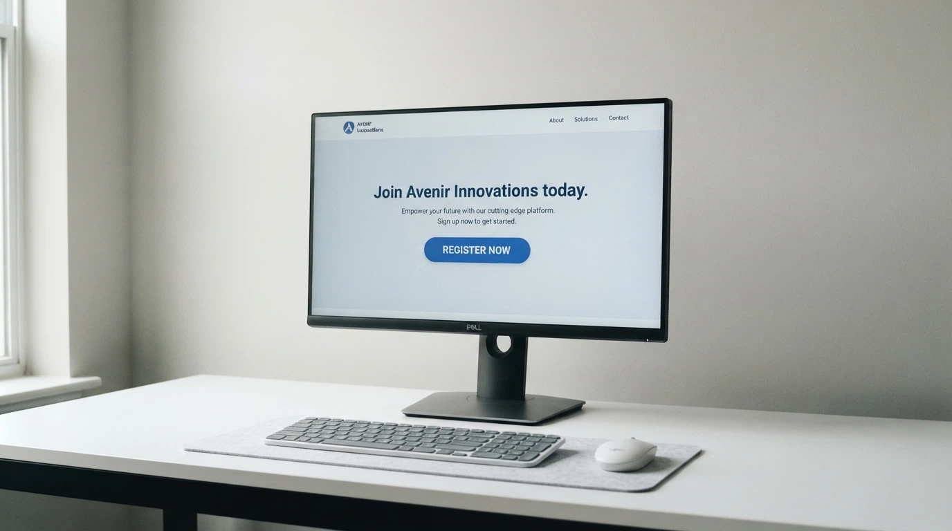 A computer screen showing the BetStop National Self-Exclusion Register landing page with a registration button prominent